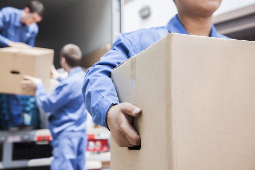 Local removals team handling a home move in Kennington