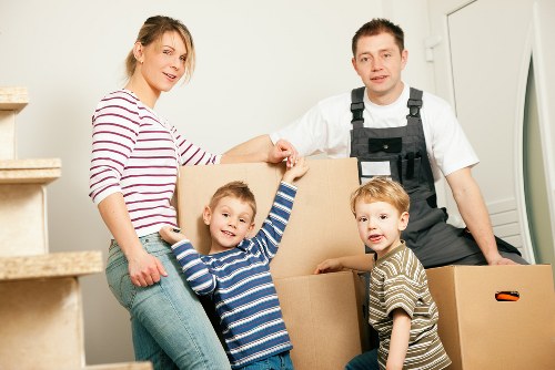 Person using an accessible removals website in Kennington