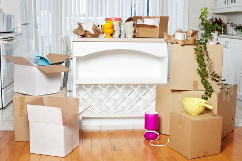 Careful loading of household furniture for a local Kennington move