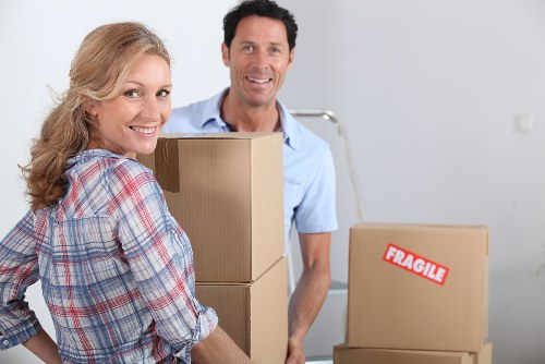Final moving van scene illustrating Kennington removals pricing
